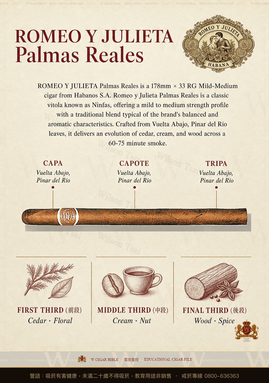 Romeo Y Julieta Palmas Reales · 羅密歐與茱麗葉