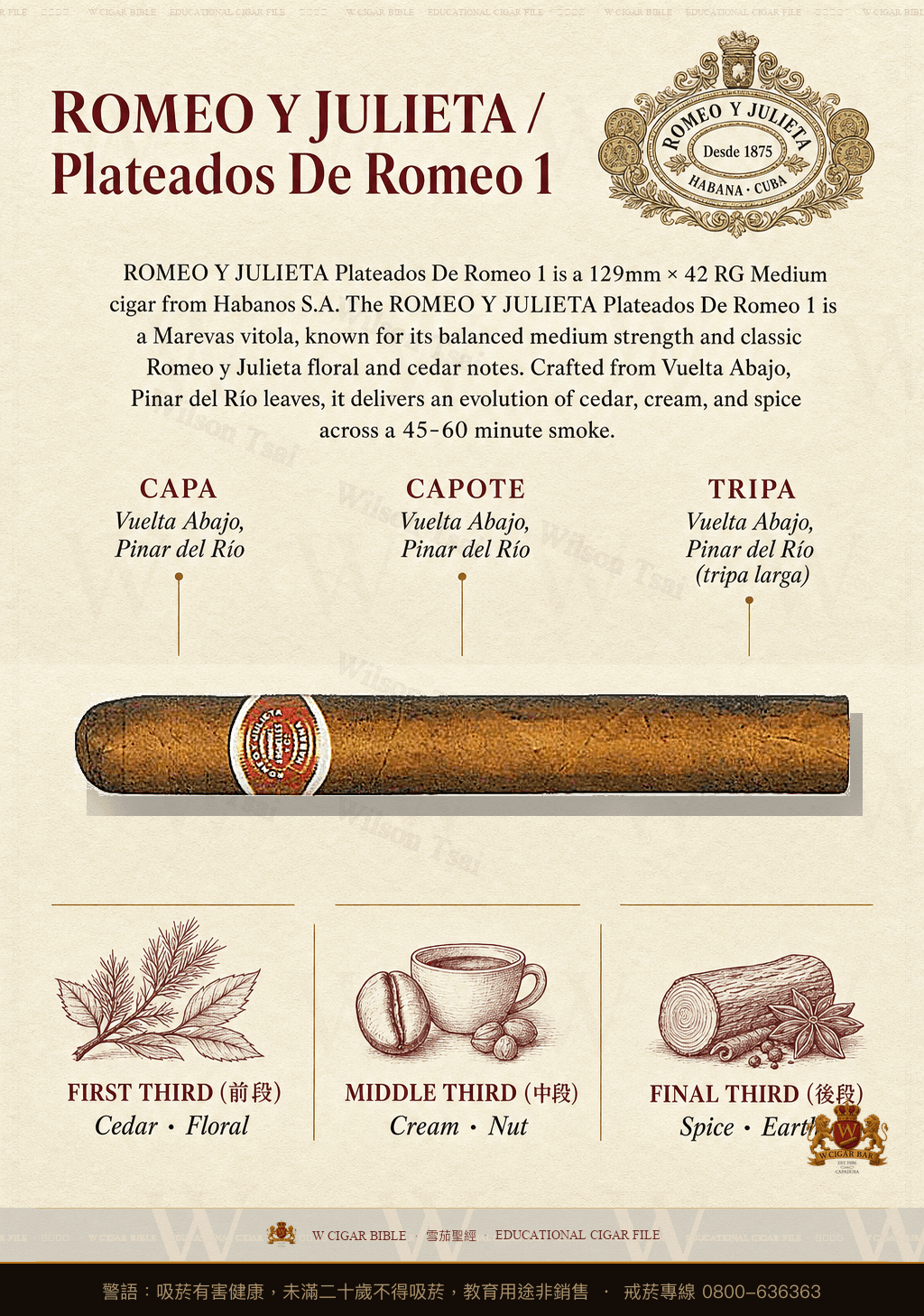 Romeo Y Julieta Plateados De Romeo 1 · 羅密歐與茱麗葉
