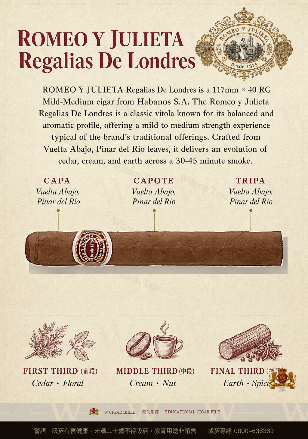 Romeo Y Julieta Regalias De Londres · 羅密歐與茱麗葉