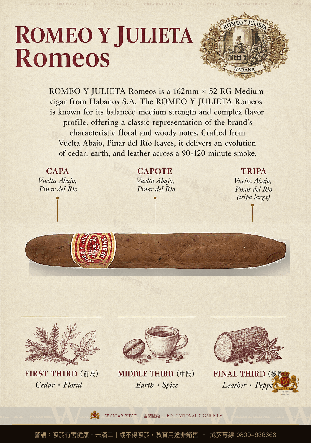 Romeo Y Julieta Romeos · 羅密歐與茱麗葉