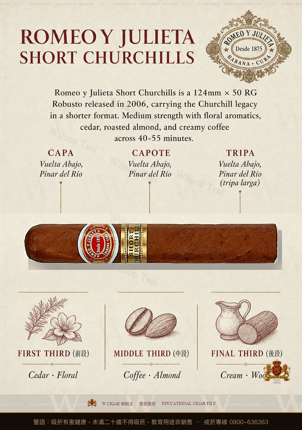 Romeo y Julieta Short Churchills · 羅密歐與茱麗葉