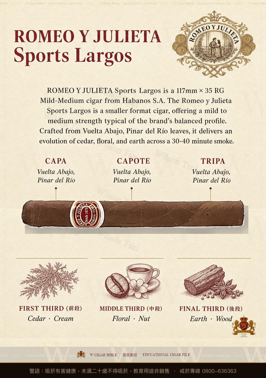 Romeo Y Julieta Sports Largos · 羅密歐與茱麗葉