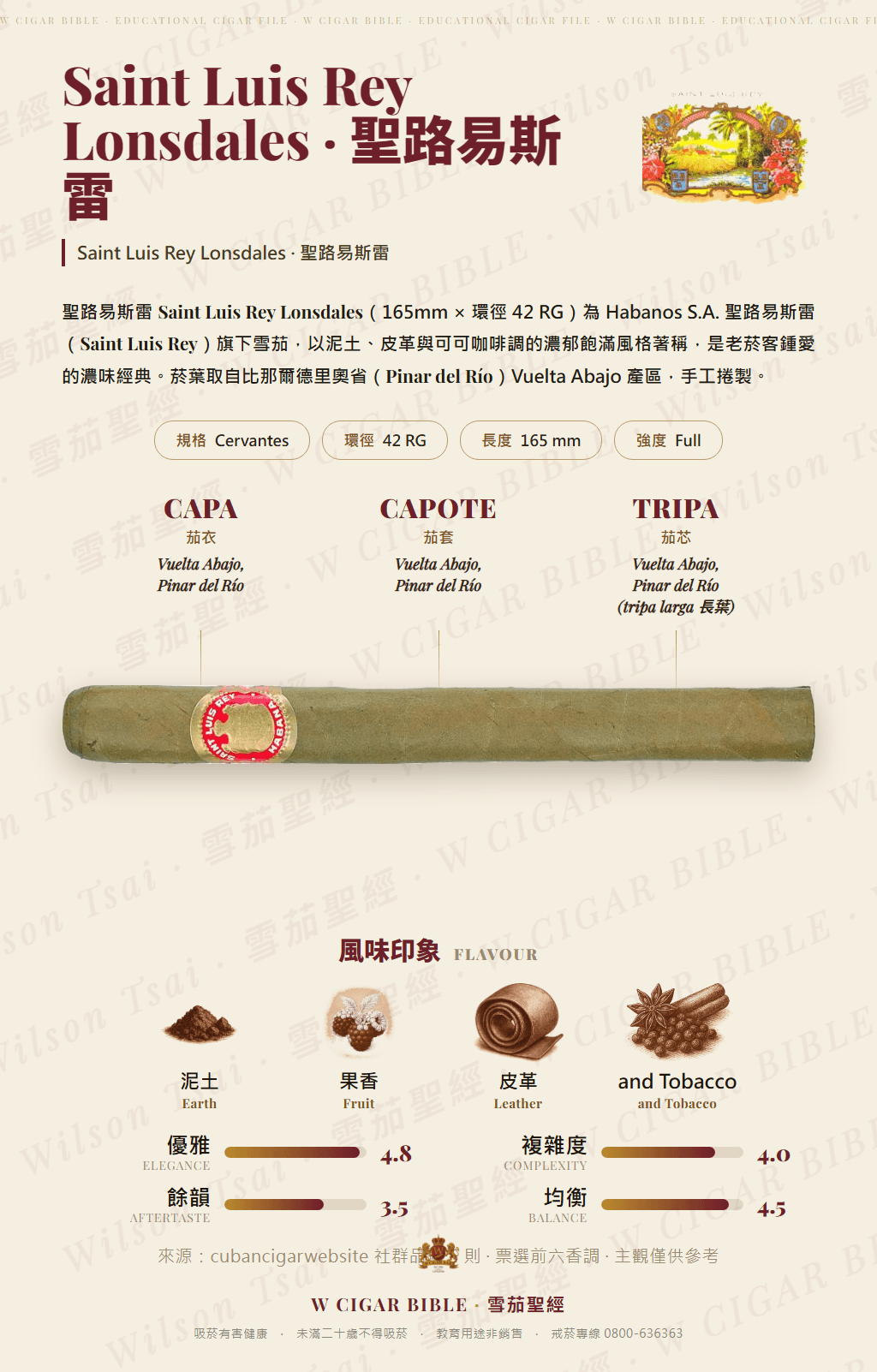 Saint Luis Rey Lonsdales · 聖路易斯雷