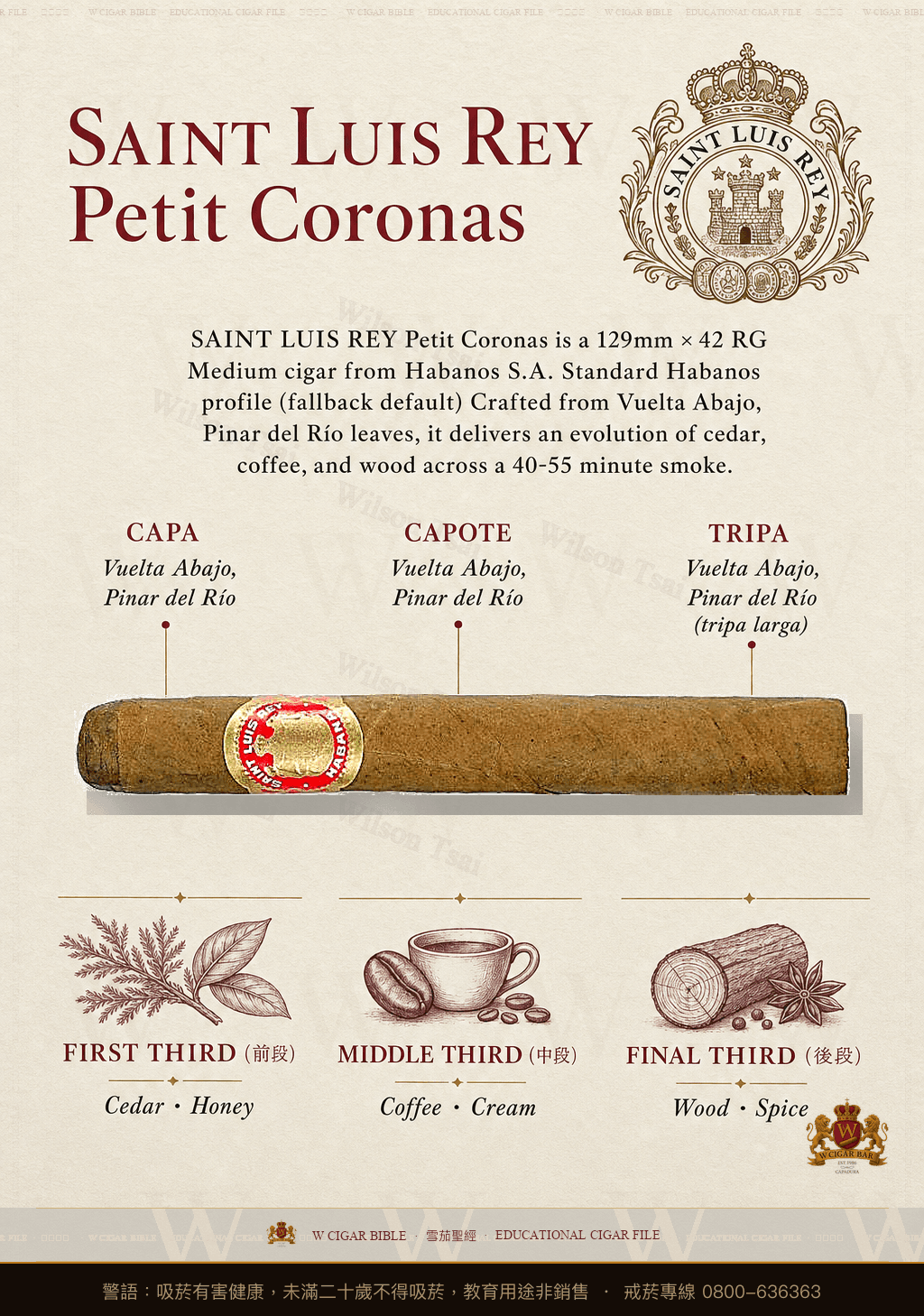 Saint Luis Rey Petit Coronas · 聖路易斯雷