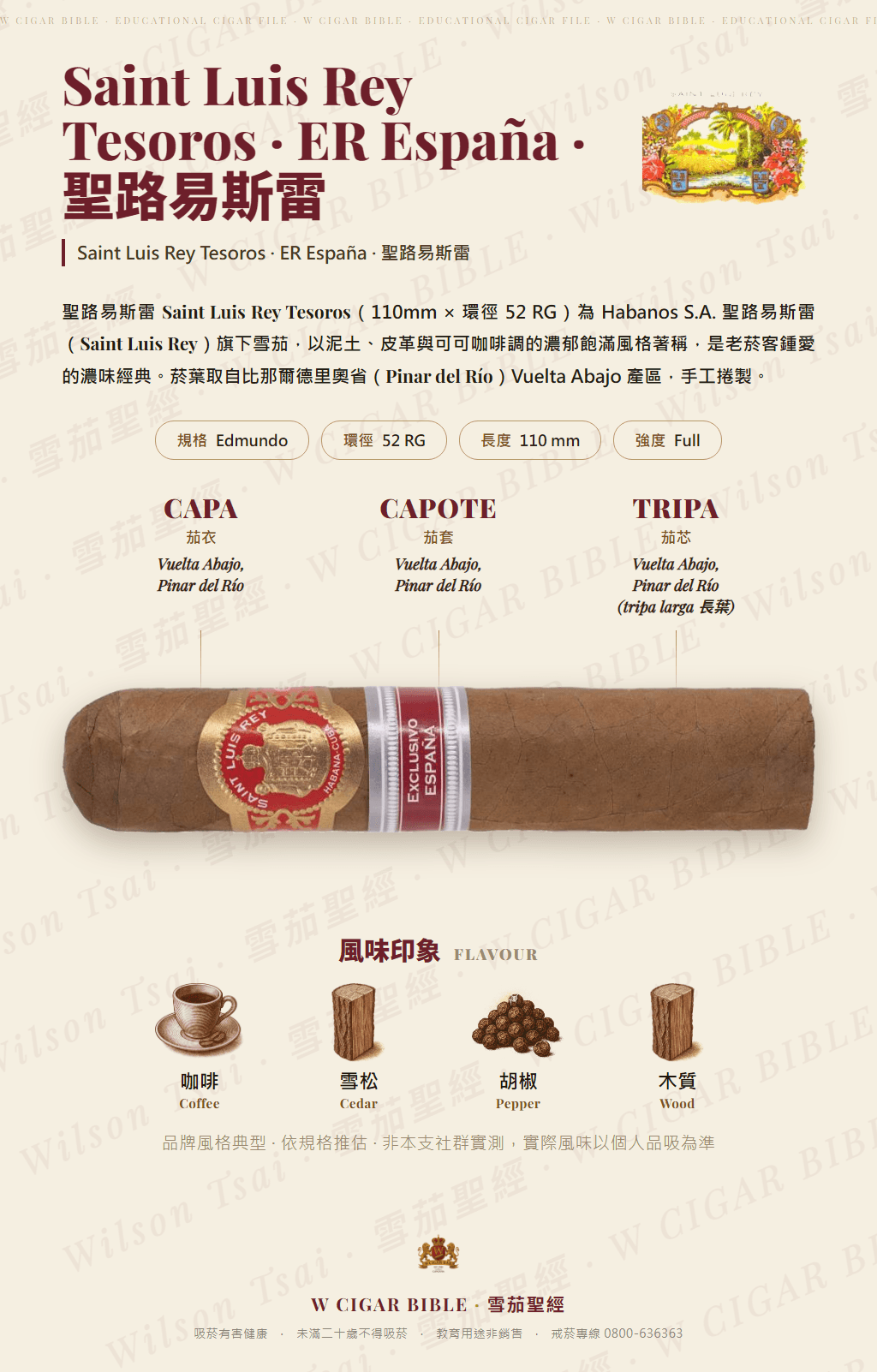 Saint Luis Rey Tesoros · ER España · 聖路易斯雷