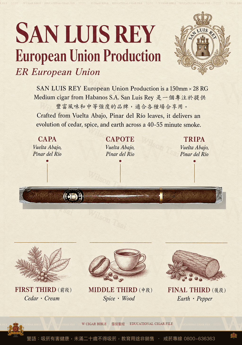 San Luis Rey European Union Production · 聖路易斯雷伊
