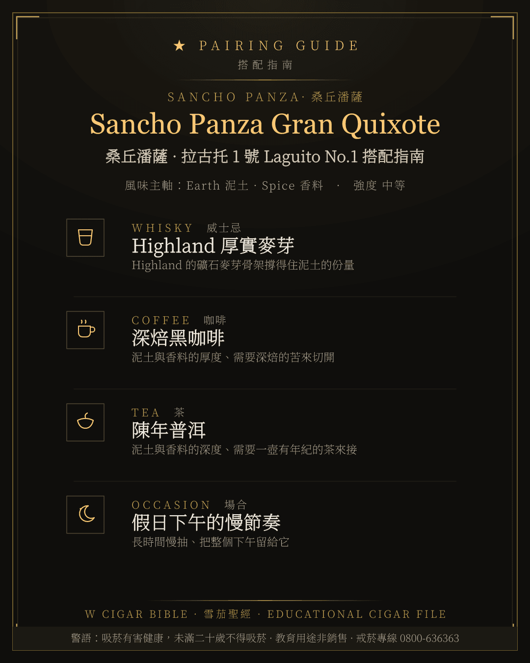 Sancho Panza Gran Quixote 搭配指南 · 桑丘潘薩