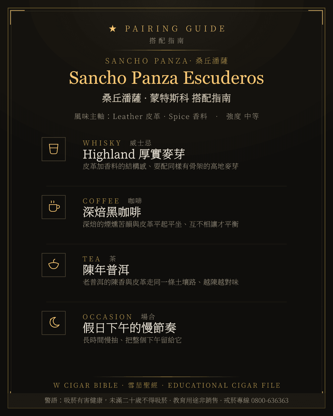 Sancho Panza Escuderos 搭配指南 · 桑丘潘薩