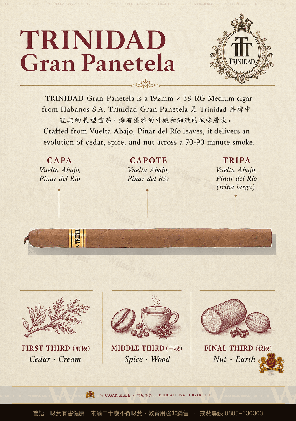 Trinidad Gran Panetela · 千里達