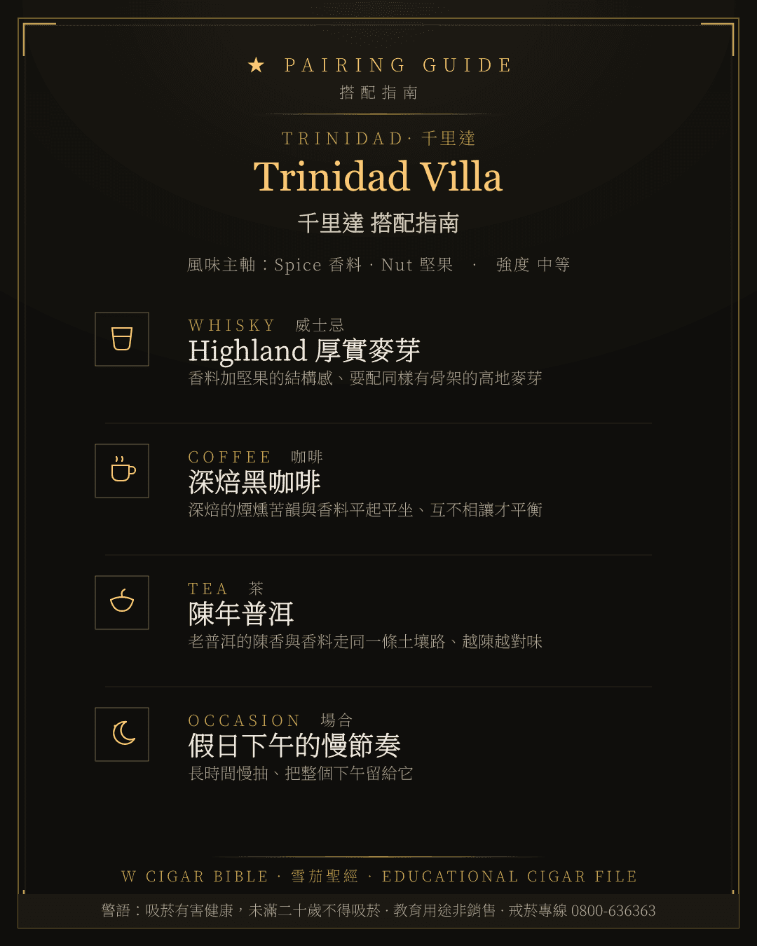 Trinidad Villa 搭配指南 · 千里達