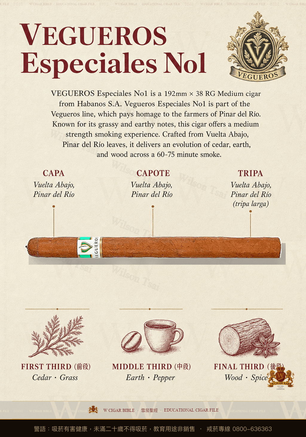 Vegueros Especiales No1 · 維古洛斯