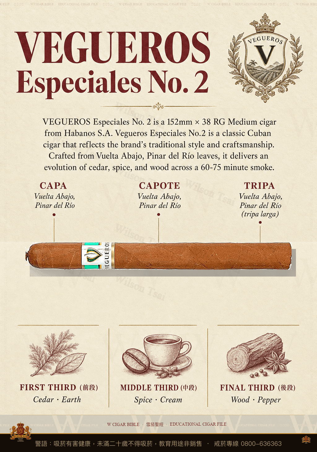 Vegueros Especiales No. 2 · 維古洛斯