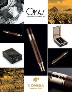 OMAS限量版COHIBA文具