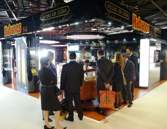 Habanos s.a. 參加 2014 年 TFWE 自由貿易世界協會展